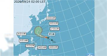 中秋連假天氣出爐！「舒力基」恐增中颱　專家：週末2天是轉向關鍵