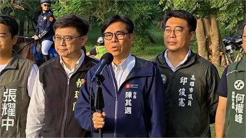 快新聞／國慶升旗首度移師澄清湖　陳其邁讚：高雄綠地面積贏過中央公園