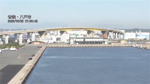 日本青森外海7.2強震  震度「6強」至少5人受傷