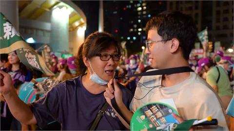 突襲賴清德造勢現場！現場萬人湧入相挺　支持者高喊：讓台灣更進步