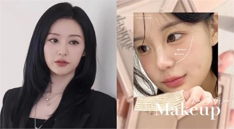 扁平闊面臉變高級！《淚之女王》金智媛高光修容技巧必學　五官變精緻、輪廓緊實膨潤