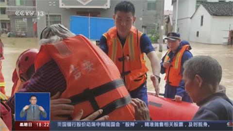 暴雨襲擊中國華南地區　江西、福建等地積水嚴重