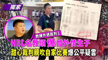 HBL名教頭爆婚外情生子　甜心裁判「親吹精主比賽」掀爭議