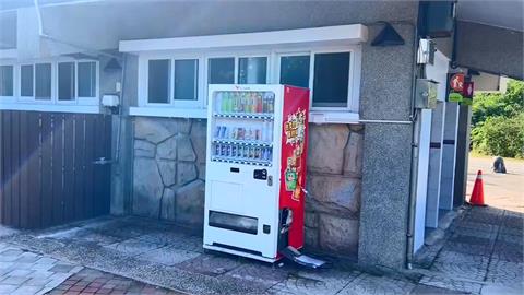 台東3賊鬼祟圍繞販賣機　用電鋸破壞販賣機偷零錢盒