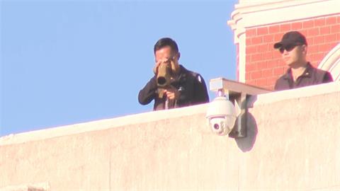 總統府頂樓「狙擊手」現身待命　雙十國慶高規格維安藍綠立委有感