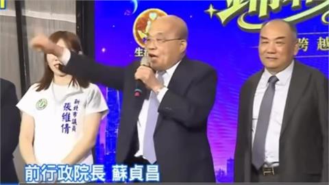 台北狂淹「蘇貞昌貼臉開大」猛臭李四川！護國院長「戰力0損」畫面逼瘋網：還是猛
