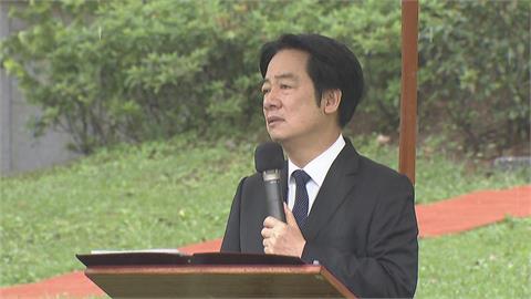 快新聞／出席鄭南榕殉道37週年活動　賴清德喊話：和平不可能靠獨裁者賞賜