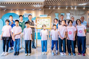 手繪八德崖線剖面圖　蘇俊賓解開桃園百年發展密碼