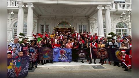 上百台百萬重機化身耶誕騎士　寒冬送愛助弱勢團體