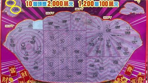 蛇年刮刮樂該「怎麼選最有效」？他帶上「本人」親自挑真中獎金額曝光