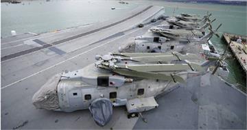 英國海軍直升機訓練演習中墜毀　機上3人全數殉職