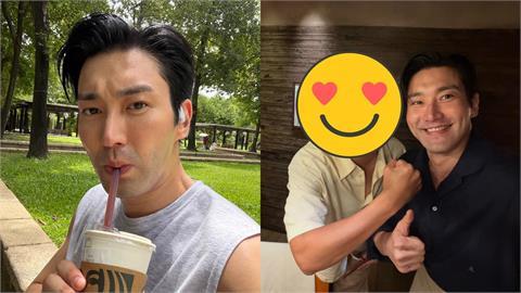 始源台灣揪彭于晏吃飯！雙帥罕見合體卻因「1錯字」粉絲急喊：快改