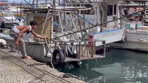 卡努威力持續增強　漁民加緊腳步做好防颱措施
