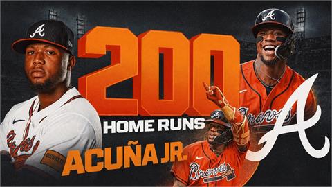 MLB(影)／史上最快「200轟、200盜」！小阿庫尼亞只用904場創新紀錄