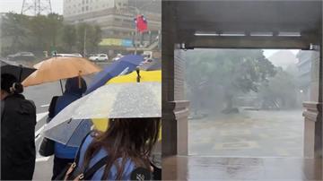 雨量達停班課標準　北市照常上班上課　蔣萬安臉書湧萬則怒留言