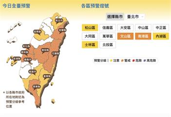 今天熱炸！6地高溫警戒　週末變天雷雨全上場