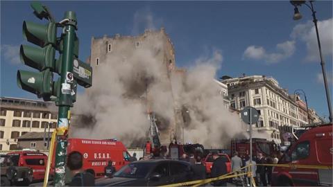 義大利羅馬工安意外! 中古世紀塔樓整修期間倒塌