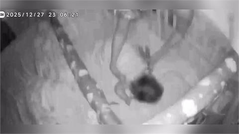 深夜有感地震！27樓住戶衝向嬰兒床　監視器紀錄搖晃一瞬間