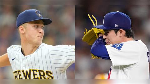 MLB(影)／昨天三振大谷、今天找朗希聊天！兩大「火球男」場邊同框笑開懷