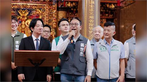 賴清德加持、揪蘇巧慧雙城合體 黃世杰深入北桃園衝選情