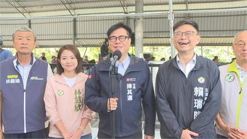 快新聞／柯志恩真的下課了！陳其邁震撼表態挺「他」　本人燦笑樂開懷