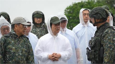賴清德來了！視導漢光演習1大演練　慰勉參演官兵辛勞