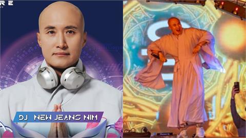 南韓電音和尚登台！「袈裟下藏6塊肌」被拱脫掉　千人求佛畫面曝光