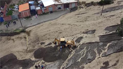 暴雨襲擊玻利維亞　土石流摧毀民宅釀1死