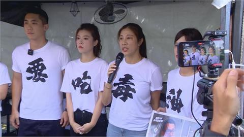 快新聞／藍白「接力絕食」要串聯了？民眾黨小雞突現身凱道　宣布1重大訊息