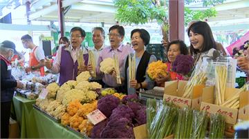 推五行健康蔬果！彰化縣長王惠美舉辦農民市集