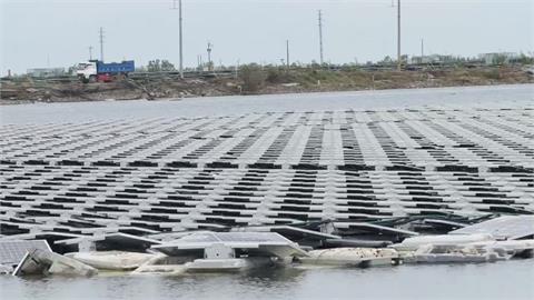 "丹娜絲"過後兩週毀壞光電板仍未清　廠商加速作業　民眾憂環境二度傷害