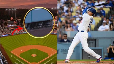 MLB(影)／連小浣熊都朝聖大谷翔平300轟！闖進球場卡位　官方一句話全網笑了