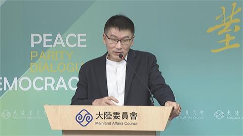 陸委會副主委兼發言人梁文傑。（圖／民視新聞）