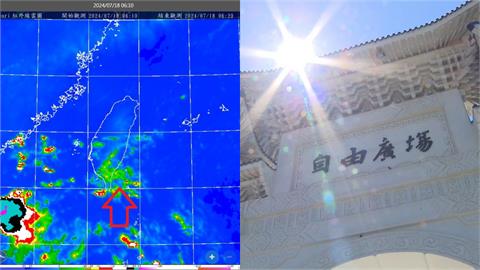 颱風還沒來先變天！鄭明典PO圖曝「南方雲系蓄勢待發」雨下最大地區出爐