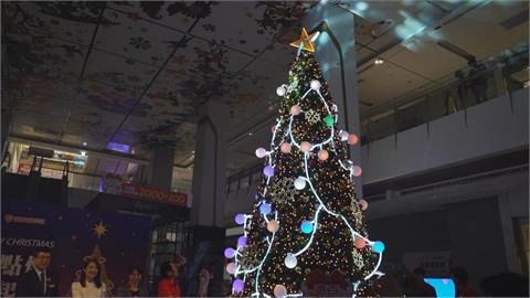 超浪漫!竹北百貨週年慶將開跑 首度打造7公尺高聖誕樹
