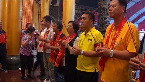 台中浩天宮大庄媽回鑾 駐駕大村大庄慈雲寺