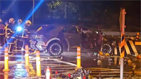 楊梅火燒車4死4傷嚴重車禍　「無名英雄」衝火場救4童今現身：我知道一定會受傷
