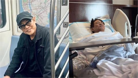 62歲李連杰驚傳住院「虛弱躺病床照」曝光！眉頭緊鎖「親吐13字」揭病況