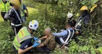 台中7旬老翁果園跌倒失蹤　警合力尋獲奇蹟救援