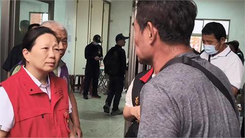 快新聞／徐榛蔚到殯儀館慰問　光復鄉災民怒嗆：沒人通知撤離