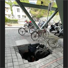 快新聞／花蓮瑞穗車站驚傳「天坑」！地板塌陷　坑洞深度逾2.5公尺