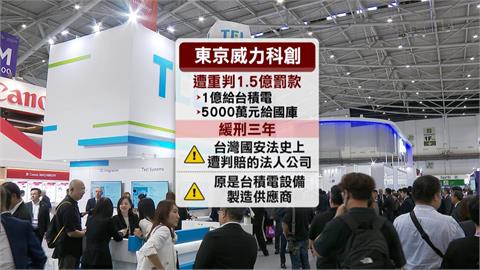 台積電14埃米技術遭翻拍！陳力銘一審判10年　考績疑洩漏東京威力主管早知情
