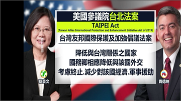 美眾院以415贊成0票反對  壓倒性通過台北法案