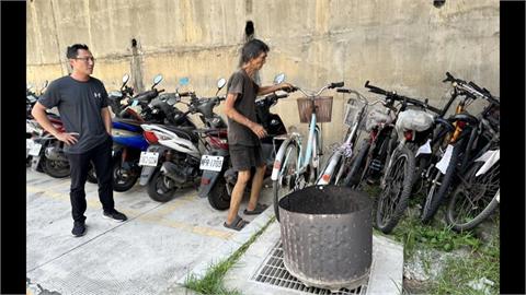新莊垃圾屋趕颱風前清空　老翁疑轉移囤積物遭里長逮個正著