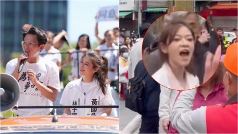 黃國昌遇嗆聲「四大金釵之一」衝出來護！嘴臉超派全被錄「真身」被起底