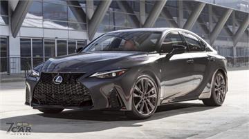 長青豪華房車邁入第十年  美規 2024 Lexus IS 登場