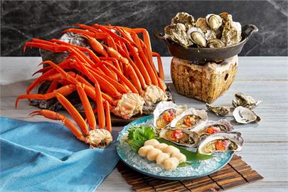 6月出示四鐵票根享折扣！暢吃敘日海鮮雙蟹吃到飽