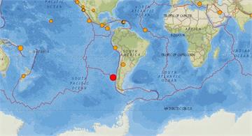 快新聞／智利艾森省外海發生規模6.0強震 震源深度僅10公里