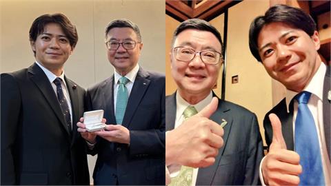 卓榮泰包機遭藍委質疑!日議員曬合照力挺「台日關係穩定發展」:應堂堂正正往來