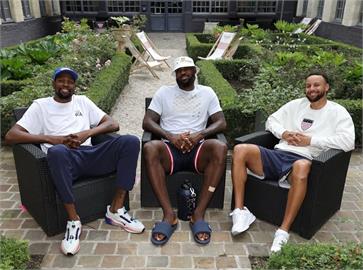 NBA(影)／三巨頭聖誕合體　詹姆斯、杜蘭特、柯瑞暢談心路歷程